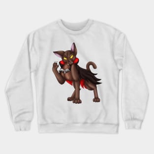 VampiCat: Chocolate Crewneck Sweatshirt